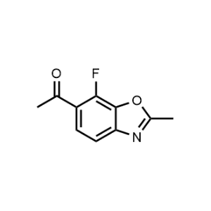 1-(7-Fluoro-2-methylbenzo[d]oxazol-6-yl)ethan-1-one|CS-1224284