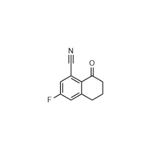 3-Fluoro-8-oxo-5,6,7,8-tetrahydronaphthalene-1-carbonitrile|CS-1224570