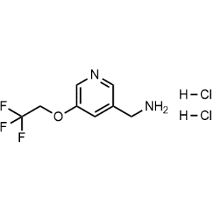 (5-(2,2,2-Trifluoroethoxy)pyridin-3-yl)methanamine dihydrochloride|CS-1224668