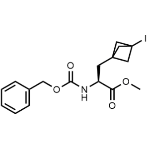 (S)-Methyl 2-(((benzyloxy)carbonyl)amino)-3-(3-iodobicyclo[1.1.1]pentan-1-yl)propanoate|CS-1224671