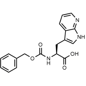 (S)-2-(((Benzyloxy)carbonyl)amino)-3-(1H-pyrrolo[2,3-b]pyridin-3-yl)propanoic acid|CS-1224778