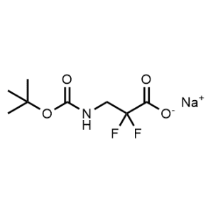 Sodium 3-((tert-butoxycarbonyl)amino)-2,2-difluoropropanoate|CS-1225175