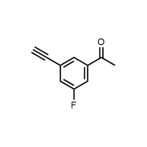 1-(3-Ethynyl-5-fluorophenyl)ethan-1-one|CS-1225261