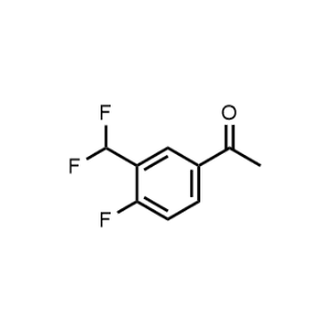1-(3-(Difluoromethyl)-4-fluorophenyl)ethan-1-one|CS-1225422