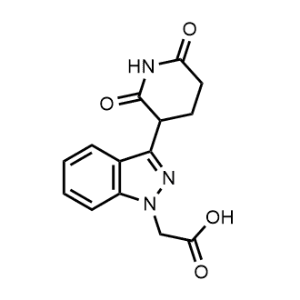 2-(3-(2,6-Dioxopiperidin-3-yl)-1H-indazol-1-yl)acetic acid|CS-1225664