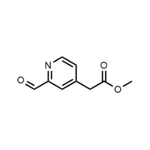 Methyl 2-(2-formylpyridin-4-yl)acetate|CS-1225867