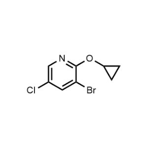 3-Bromo-5-chloro-2-cyclopropoxypyridine|CS-1225891