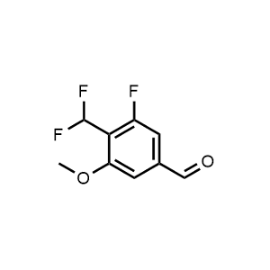 4-(Difluoromethyl)-3-fluoro-5-methoxybenzaldehyde|CS-1225972