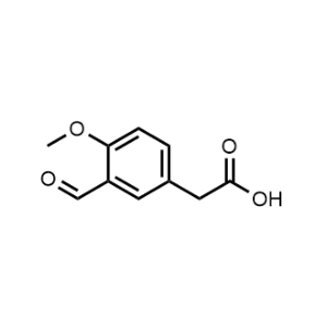 2-(3-Formyl-4-methoxyphenyl)acetic acid|CS-1226057