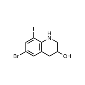 6-Bromo-8-iodo-1,2,3,4-tetrahydroquinolin-3-ol|CS-1226121