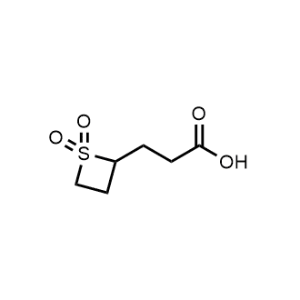3-(1,1-Dioxidothietan-2-yl)propanoic acid|CS-1226207