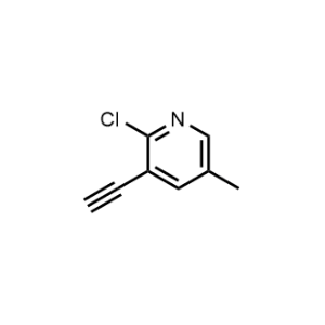 2-Chloro-3-ethynyl-5-methylpyridine|CS-1228007