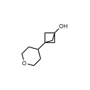 3-(Tetrahydro-2H-pyran-4-yl)bicyclo[1.1.1]pentan-1-ol|CS-1228028