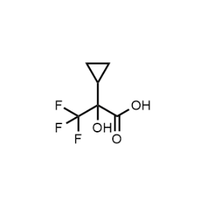 2-Cyclopropyl-3,3,3-trifluoro-2-hydroxypropanoic acid|CS-1228239