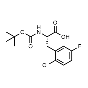 (S)-2-((tert-Butoxycarbonyl)amino)-3-(2-chloro-5-fluorophenyl)propanoic acid|CS-1228249