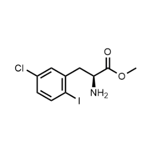 Methyl (S)-2-amino-3-(5-chloro-2-iodophenyl)propanoate|CS-1228271