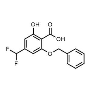 2-(Benzyloxy)-4-(difluoromethyl)-6-hydroxybenzoic acid|CS-1228485