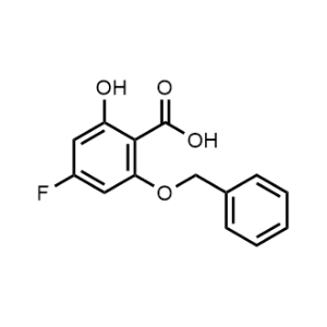 2-(Benzyloxy)-4-fluoro-6-hydroxybenzoic acid|CS-1228488