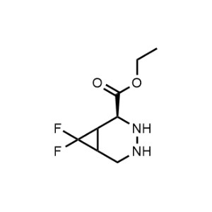 Ethyl (2S)-7,7-difluoro-3,4-diazabicyclo[4.1.0]heptane-2-carboxylate|CS-1228627