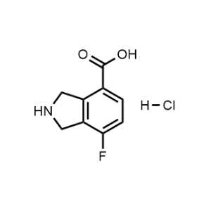 7-Fluoroisoindoline-4-carboxylic acid hydrochloride|CS-1228660