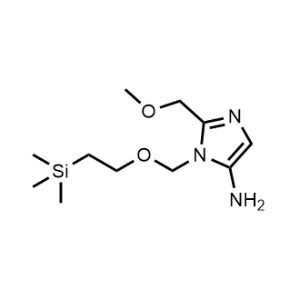 2-(Methoxymethyl)-1-((2-(trimethylsilyl)ethoxy)methyl)-1H-imidazol-5-amine|CS-1228684