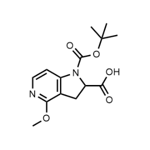 1-(tert-Butoxycarbonyl)-4-methoxy-2,3-dihydro-1H-pyrrolo[3,2-c]pyridine-2-carboxylic acid|CS-1228948
