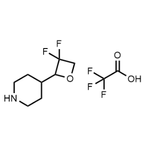 4-(3,3-Difluorooxetan-2-yl)piperidine 2,2,2-trifluoroacetate|CS-1228979