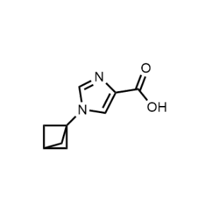 1-(Bicyclo[1.1.1]pentan-1-yl)-1H-imidazole-4-carboxylic acid|CS-1229182
