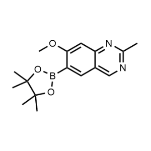 7-Methoxy-2-methyl-6-(4,4,5,5-tetramethyl-1,3,2-dioxaborolan-2-yl)quinazoline|CS-1229279