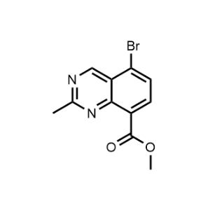 Methyl 5-bromo-2-methylquinazoline-8-carboxylate|CS-1229419
