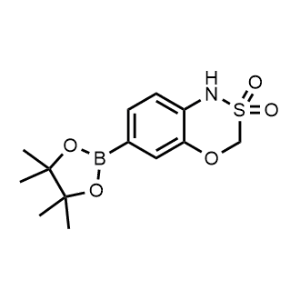 6-(4,4,5,5-Tetramethyl-1,3,2-dioxaborolan-2-yl)-1H,3H-benzo[e][1,3,4]oxathiazine 2,2-dioxide|CS-1229481