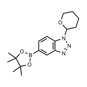 1-(Tetrahydro-2H-pyran-2-yl)-5-(4,4,5,5-tetramethyl-1,3,2-dioxaborolan-2-yl)-1H-benzo[d][1,2,3]triazole|CS-1229521