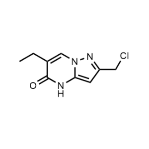 2-(Chloromethyl)-6-ethylpyrazolo[1,5-a]pyrimidin-5(4H)-one|CS-1229553