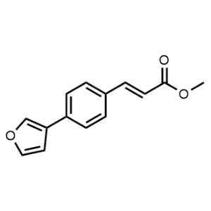 Methyl (E)-3-(4-(furan-3-yl)phenyl)acrylate|CS-1229585