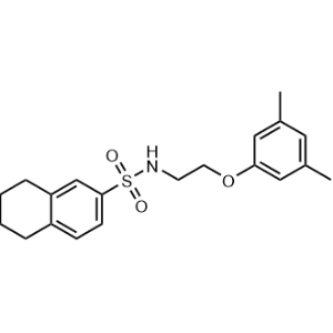 N-(2-(3,5-Dimethylphenoxy)ethyl)-5,6,7,8-tetrahydronaphthalene-2-sulfonamide|CS-1229624