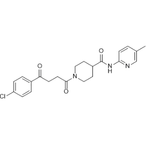 1-(4-(4-Chlorophenyl)-4-oxobutanoyl)-N-(5-methylpyridin-2-yl)piperidine-4-carboxamide|CS-1229668