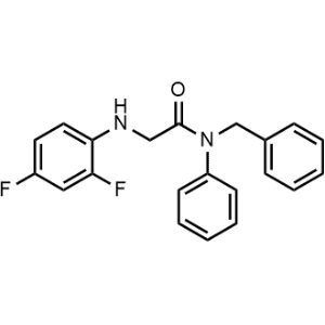 N-Benzyl-2-((2,4-difluorophenyl)amino)-N-phenylacetamide|CS-1229700