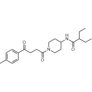 2-Ethyl-N-(1-(4-oxo-4-(p-tolyl)butanoyl)piperidin-4-yl)butanamide|CS-1229749