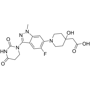 E3 ligase Ligand 64-2-(4-hydroxypiperidin-4-yl)acetic acid|CS-1229895