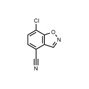 7-Chloro-1,2-benzisoxazole-4-carbonitrile|CS-1229978