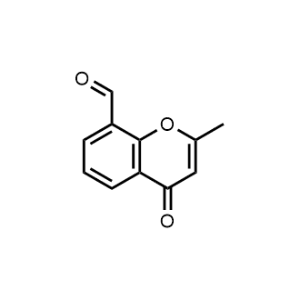 2-Methyl-4-oxo-4H-1-benzopyran-8-carboxaldehyde|CS-1229983