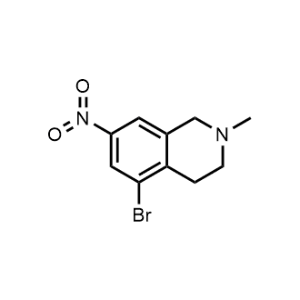 5-Bromo-1,2,3,4-tetrahydro-2-methyl-7-nitroisoquinoline|CS-1229993