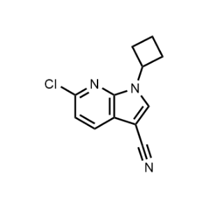 6-Chloro-1-cyclobutyl-1H-pyrrolo[2,3-b]pyridine-3-carbonitrile|CS-1229998