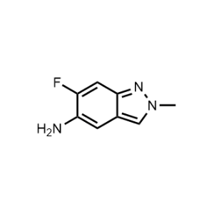 6-Fluoro-2-methyl-2H-indazol-5-amine|CS-1230348