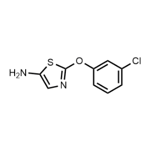 2-(3-Chlorophenoxy)-5-thiazolamine|CS-1230356