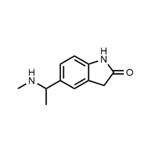 1,3-Dihydro-5-[1-(methylamino)ethyl]-2H-indol-2-one|CS-1230378