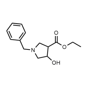 Ethyl 4-hydroxy-1-(phenylmethyl)-3-pyrrolidinecarboxylate|CS-1230403