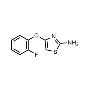 4-(2-Fluorophenoxy)-2-thiazolamine|CS-1230462