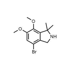4-Bromo-2,3-dihydro-6,7-dimethoxy-1,1-dimethyl-1H-isoindole|CS-1230463