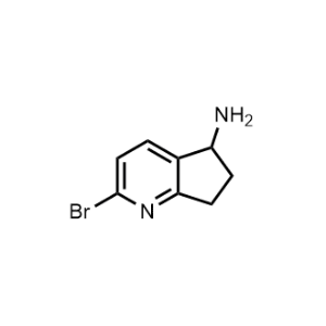 2-Bromo-6,7-dihydro-5H-cyclopenta[b]pyridin-5-amine|CS-1230509